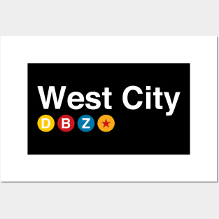 West City Posters and Art